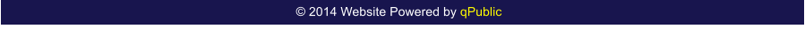 � 2014 Website Powered by qPublic